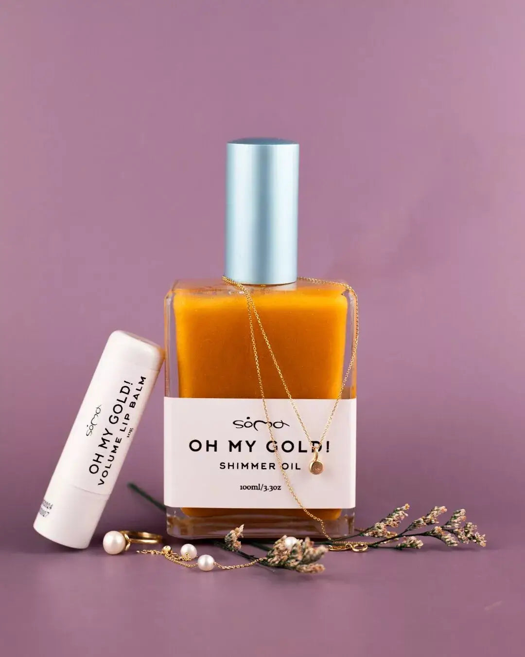 OH MY GOLD! Golden Shimmer Lip Balm